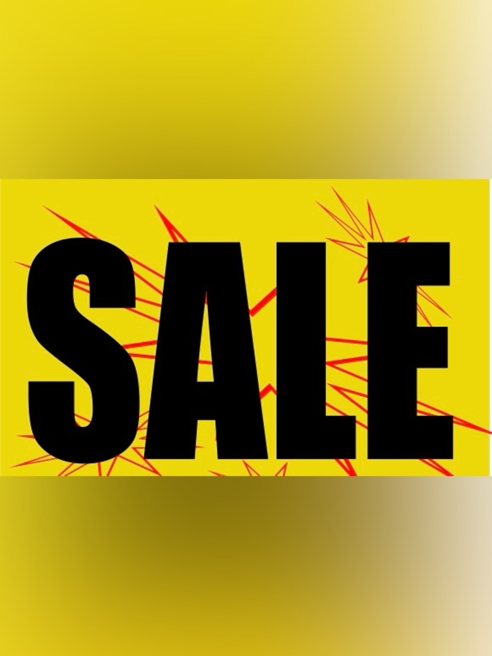 BLOWOUT SALE